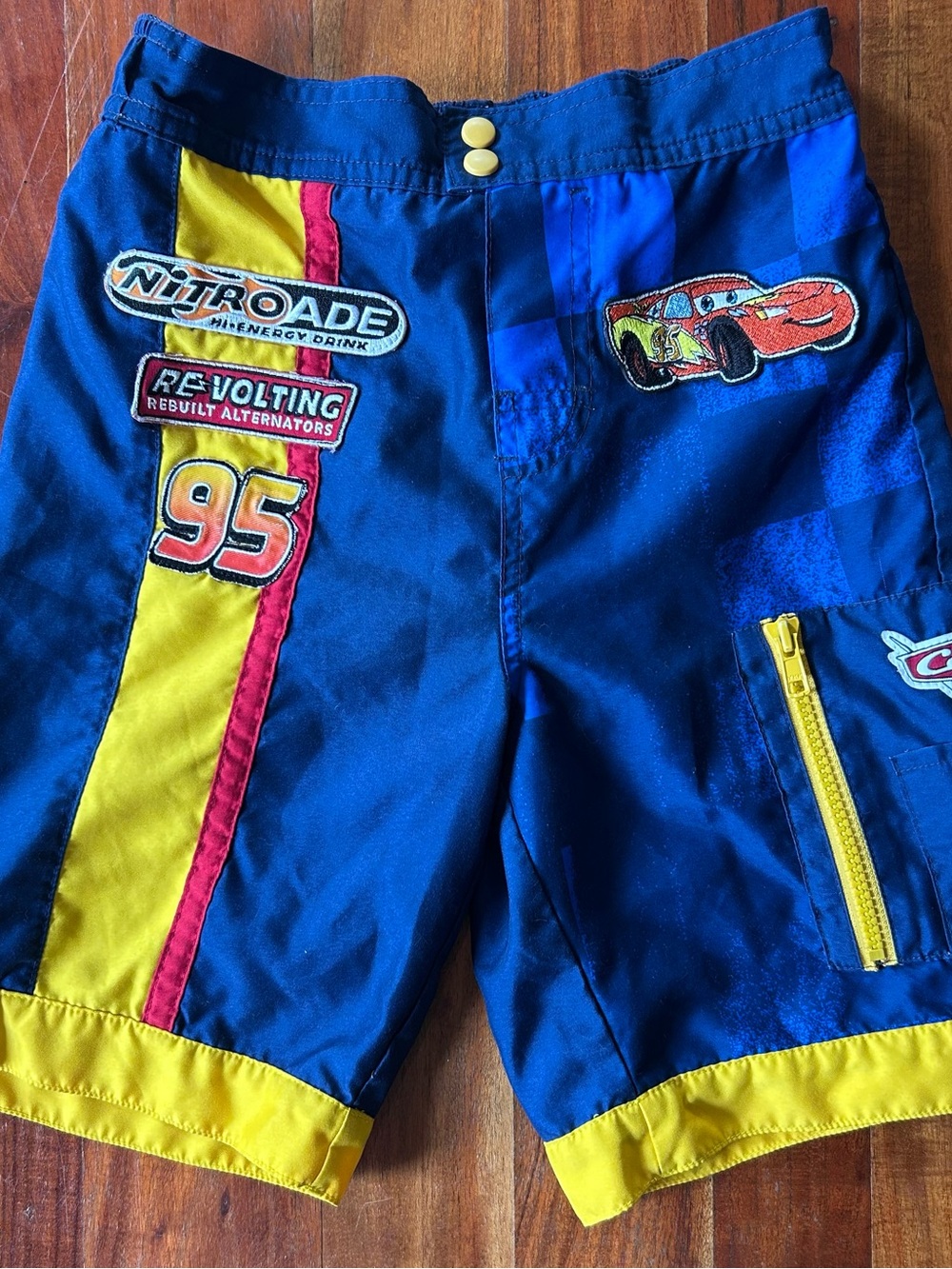 Disney Pixar Cars Swim Trunks 5/6 Blue
